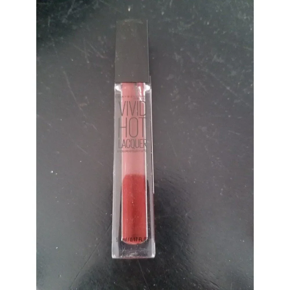 Retro #74 Maybelline Lip Gloss New York Vivid Hot Lacquer Color Sensational